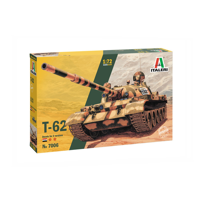 Carro armato T-62. ITALERI 7006