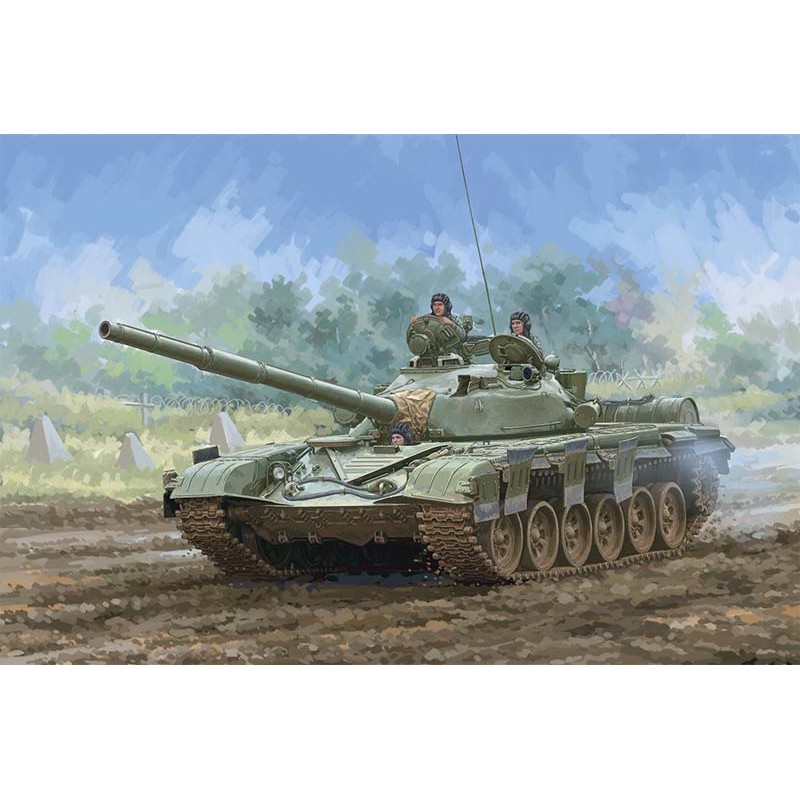 T-72M, carro armato russo. TRUMPETER 09603