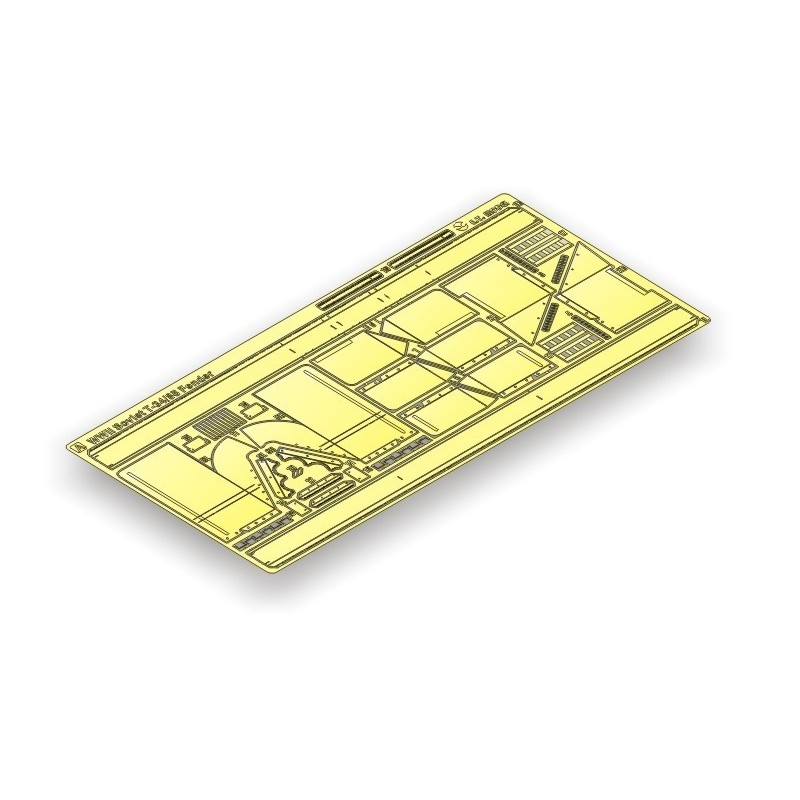 Fotoincisione: carro armato sovietico T-34/85. E.T. MODEL E35-021