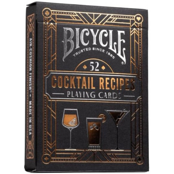 Carte da Poker - Bicycle Cocktail Recipes (ENG)
