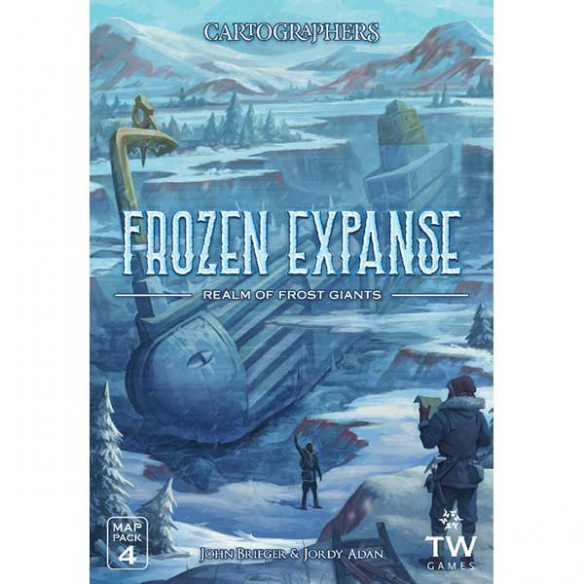 Cartographers Map Pack 4: Frozen Expanse - Realm of Frost Giants (Espansione) (ENG)