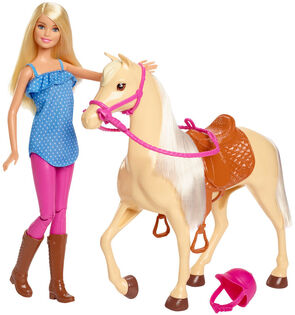 Mattel Barbie con cavallo FXH13