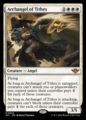 Archangel of Tithes Outlaws of Thunder Junction