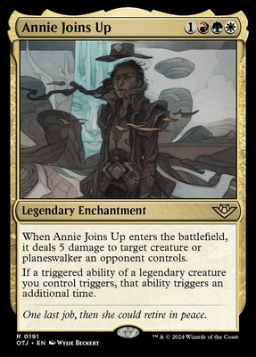 Annie Joins Up Outlaws of Thunder Junction      Foil