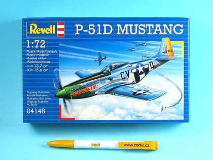 Plastic ModelKit aereo 04148 - P-51D MUSTANG (1:72)