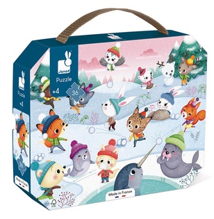 Janod Puzzle Party sulla neve 36 pezzi