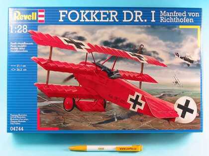Plastic ModelKit aereo 04744 - Fokker Dr.I 'Richthofen' (1:28)