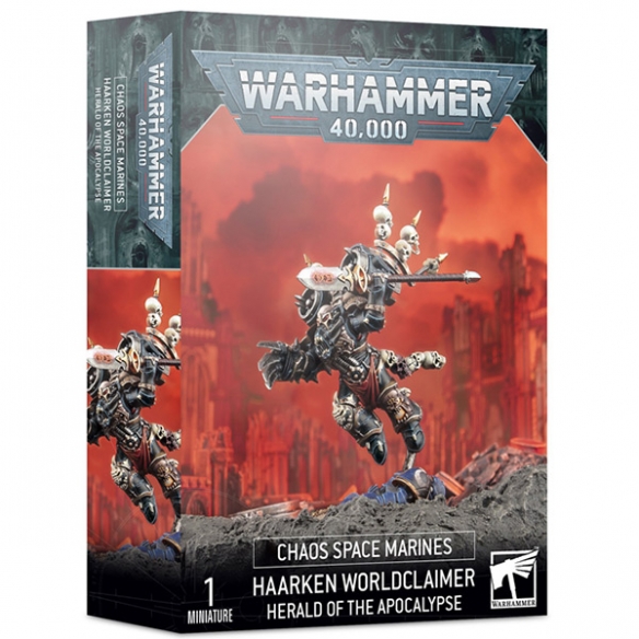 Chaos Space Marines - Haarken Worldclaimer (9a Edizione)