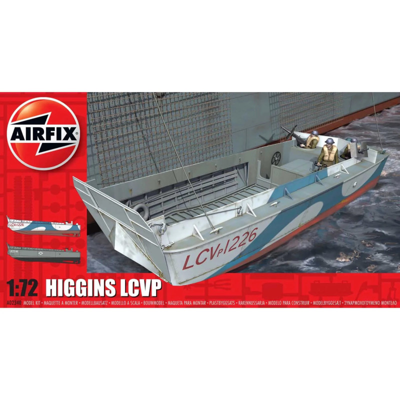 Chiatta da sbarco Higgins LCVP. AIRFIX A02340