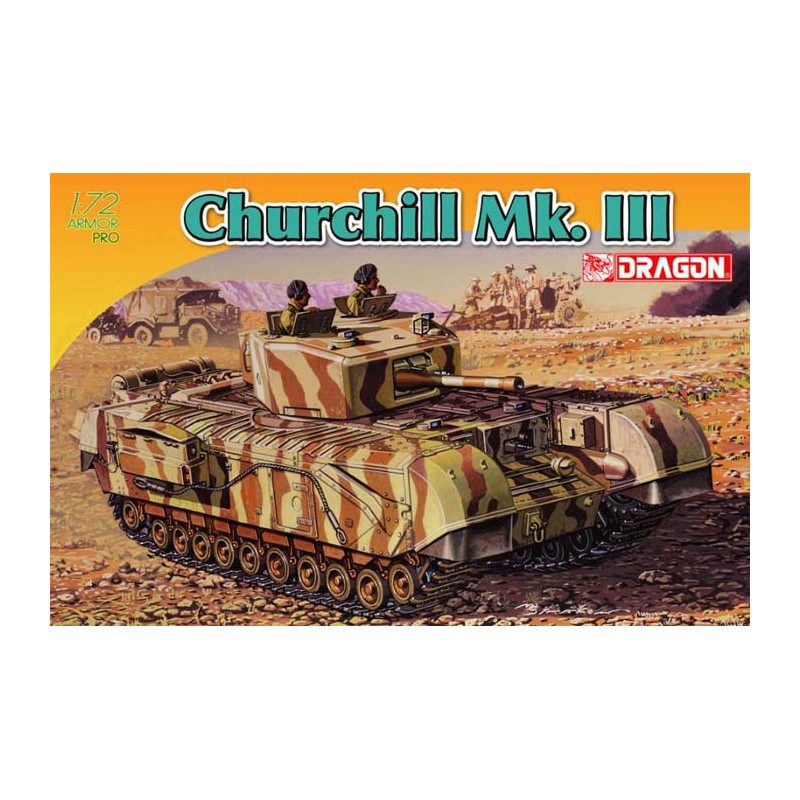 Churchill Mk. III. DRAGON 7396