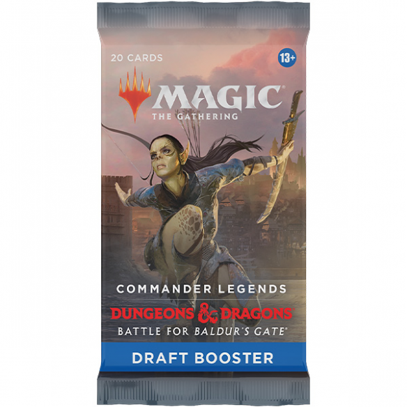 Commander Legends: Battle for Baldur's Gate - Draft Booster da 20 Carte (ENG)