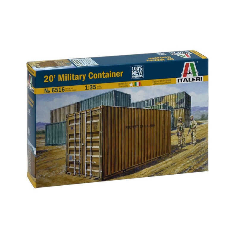 Container militare da 20 piedi. ITALERI 6516