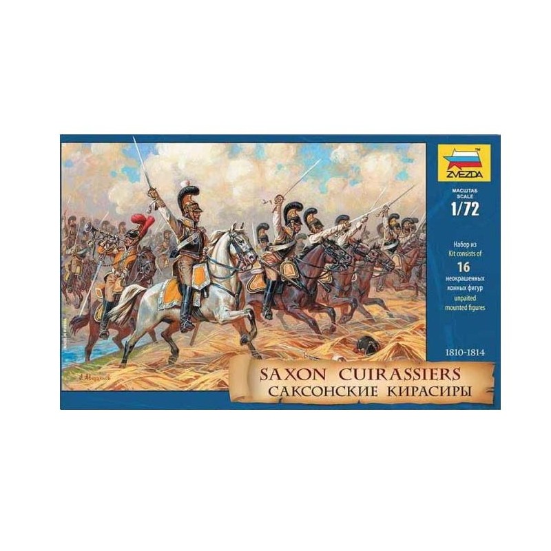 Corazzieri sassoni, Guerre napoleoniche. ZVEZDA 8035