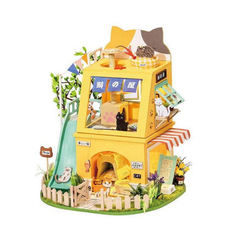 Casa per gatti. ROBOTIME DG149
