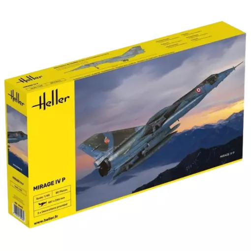 Velivoli da combattimento - Mirage IV P - Heller 80493 - 1/48