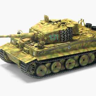Model Kit serbatoio 13287 - TIGER-I MID VER. "Anniv.70 Invasione della Normandia 1944" (1:35)