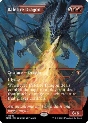 Balefire Dragon Commander Masters      Foil