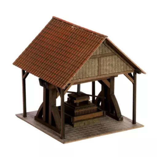 Torchio per vino - LaserCut - NOCH 14370 - HO 1/87 - 62x60x63mm