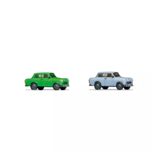 Lot de 2 Trabant 601 - Noch 44601 - Z 1/220