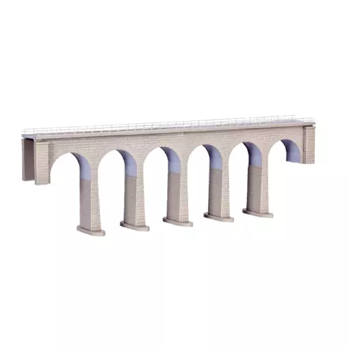 Viaduc de Ravenne avec fondations brise-glace - Kibri 37663 - N et Z