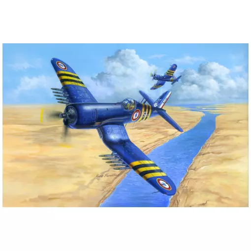Aereo da guerra - F4U-7 Corsair - Hobby Boss 80392 - 1/48