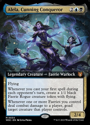 Alela, Cunning Conqueror Wilds of Eldraine Commander