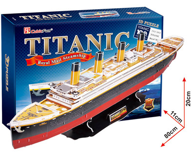 Puzzle 3D Titanic – 113 pezzi