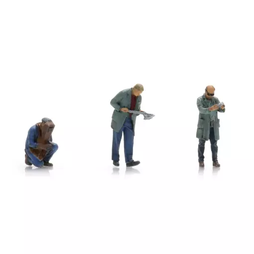 3 Ouvriers Sidérurgistes - ARTITEC 5870108 - HO 1/87