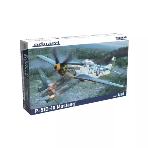 American Fighter - P51D-10 Mustang - Eduard Plastic Kits 84184 - 1/48