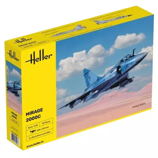 Velivolo da combattimento - Mirage 2000C - Heller 80426 - 1/48