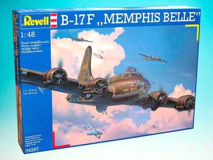 Plastic ModelKit aereo 04297 - B-17 F Memphis Belle (1:48)