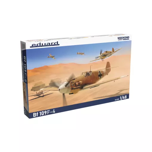 Avion de combat Allemand - BF109F-4 - Eduard Plastic Kits 84188 - 1/48
