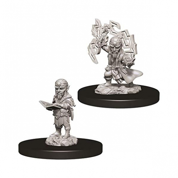 Deep Cuts Miniatures - Gnome Male Sorcerer