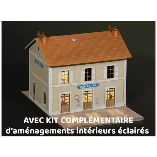Bâtiment voyageurs EST 3 Portes (Meilleray) - Régions et Compagnies GAR701 - HO 1/87