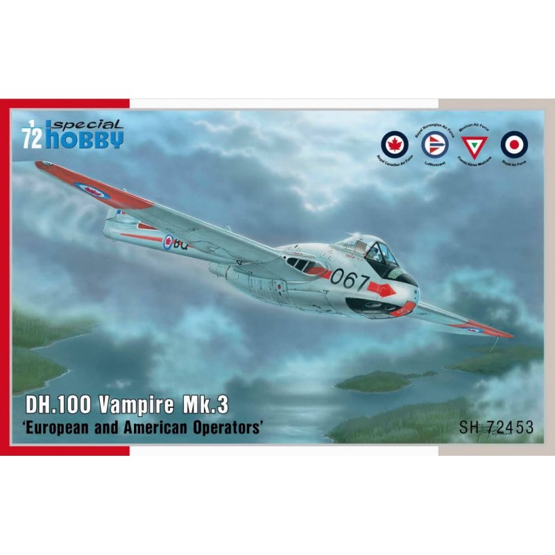 DH.100 Vampire Mk.3. SPECIAL HOBBY SH72453