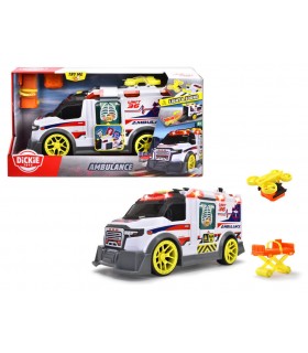 Dickie - Ambulanza 36 cm Luci e Suoni