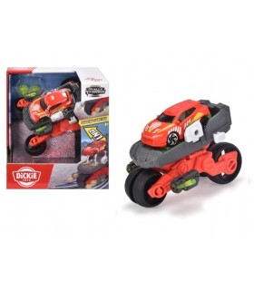 Dickie Drone Bike cm 12 Trasformabile Funzione Shooting Veicolo Diecast Scala 1 64