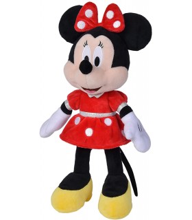 Disney - Peluche Minnie Abito Rosso cm.35