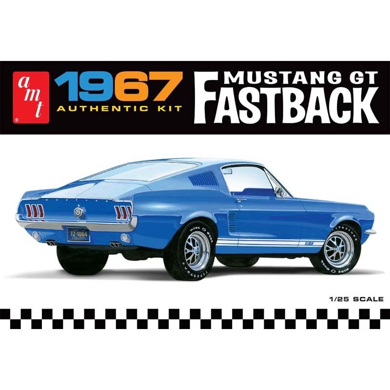 Ford Mustang GT Fastback. AMT 1241
