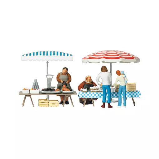 Bancarella - Figurina - PREISER 10052 - scala HO 1/87