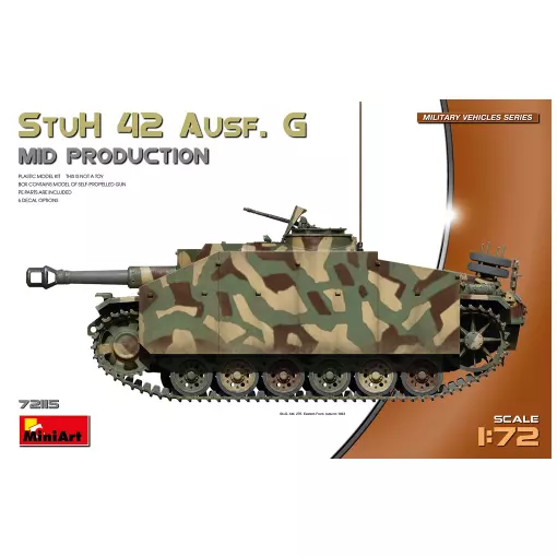 Char StuH 42 Ausf. G MID - Miniart 550072115 - 1/72