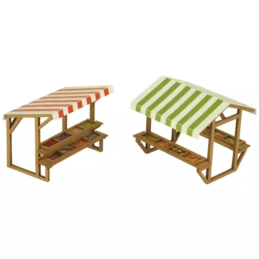 Échelle Étals de marché - Metcalfe PO530 - HO/OO