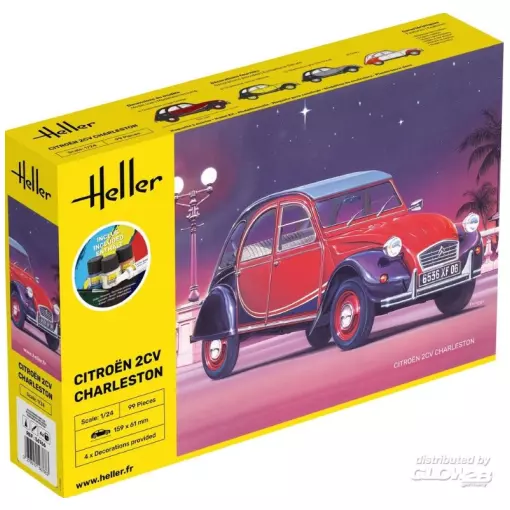 Citroen 2CV Charleston - HELLER 56766 - 1/24