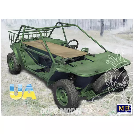 Buggy Mongoose version évacuation Forces Ukrainienne - Master Box Ltd 35240 - 1/35
