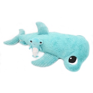 PTIPOTOS Martello di peluche Clou blu - mamma con bambino