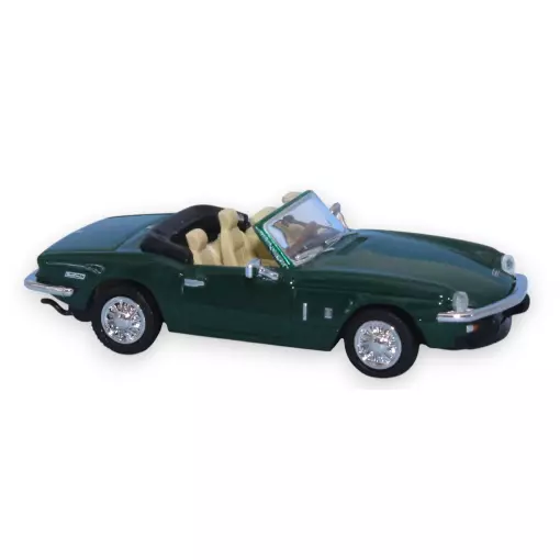 Triumph Spitfire MK IV, vert laurier, 1970 - Brekina 15175 - HO 1/87