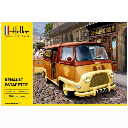 Starter Kit - Renault Estafette - Nuovo stampo - Heller 56743 - 1/24
