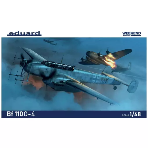 Avion Bf 110G-4 Messerschmitt - Eduard Plastic Kits 8405 - 1/48