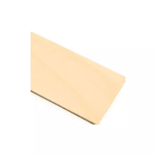 Contreplaqué de tilleul 2 mm 915 x 300 mm - Keranova 128902
