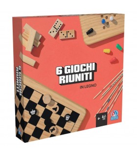 EG Classici - 6 Giochi Riuniti in Legno